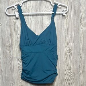 Knix women's Tankini Swim Top Sz XS Tidepool Teal